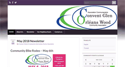 Desktop Screenshot of conventglenorleanswood.com